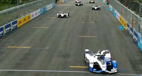 بالفيديو.. انطلاق سباق " فورمولا إي الدرعية "