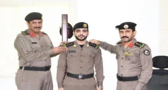 تقليد يزيد الوهبي رتبته الجديدة « نقيب » بشرطة الجبيل
