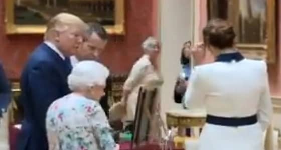 بالفيديو.. ترامب يتعرض لموقف محرج بقصر باكنجهام بسبب حصان