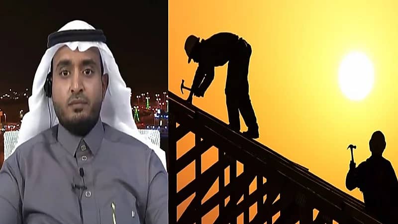 فيديو.. خبير يبتكر حلًا لتخفيف معاناة العمال تحت أشعة الشمس