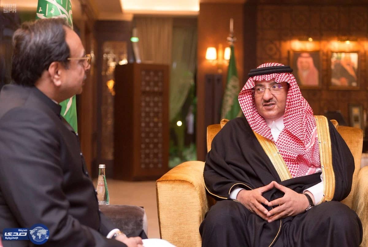 ولي العهد يستقبل المدعي العام بجمهورية باكستان الإسلامية