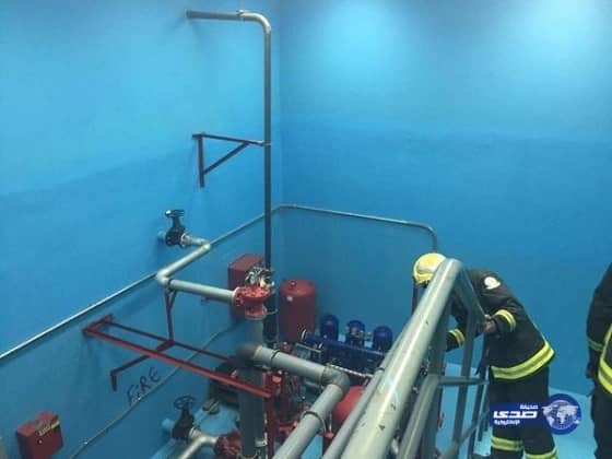 "مدني حائل" يخمد حريقاً بنادي الطائي