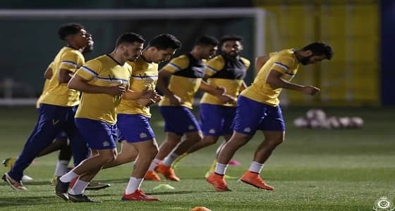 بالصور.. النصر يختتم تدريباته لمواجهة الهلال