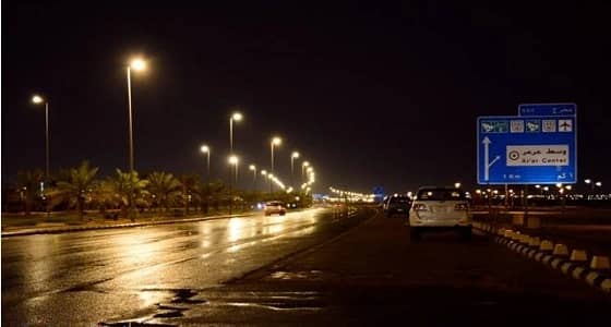 أمطار على مدينة عرعر