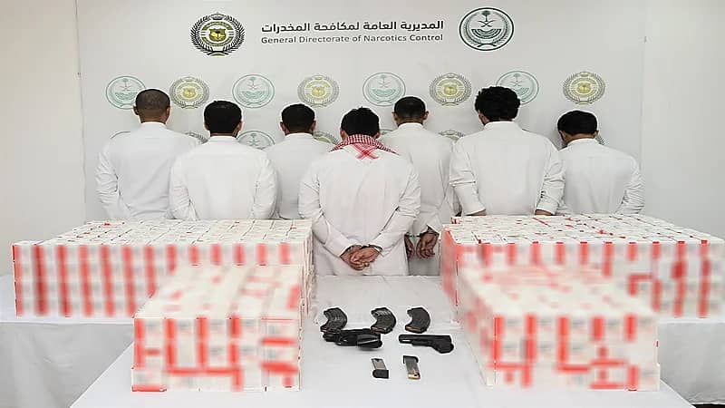إحباط تهريب أكثر من 306 ألف قرص خاضع للتداول الطبي بنجران ..فيديو