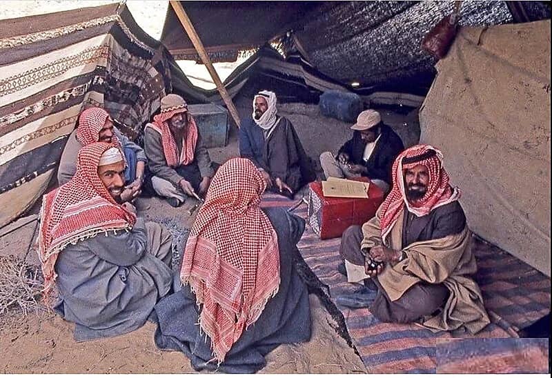 لقطة رائعة لمواطنين من عفيف قديما