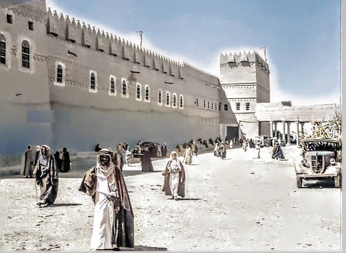 ساحة الصفاة بداية الستينات الهجرية