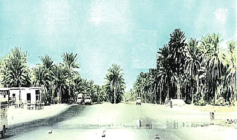 فترة من قديم مدخل الخرج