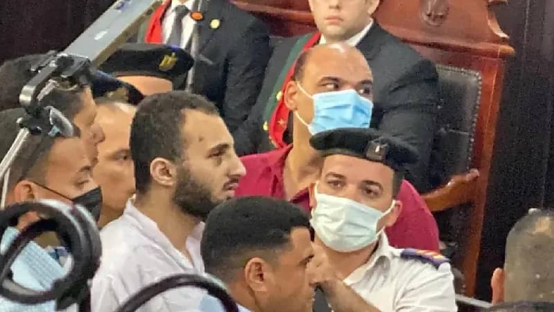 أول طلب لقاتل نيرة أشرف بعد الحكم بإعدامه شنقا