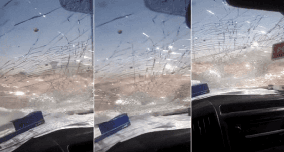 معلم القويعية يوضح تفاصيل الاعتداء على سيارته بعد الامتحانات