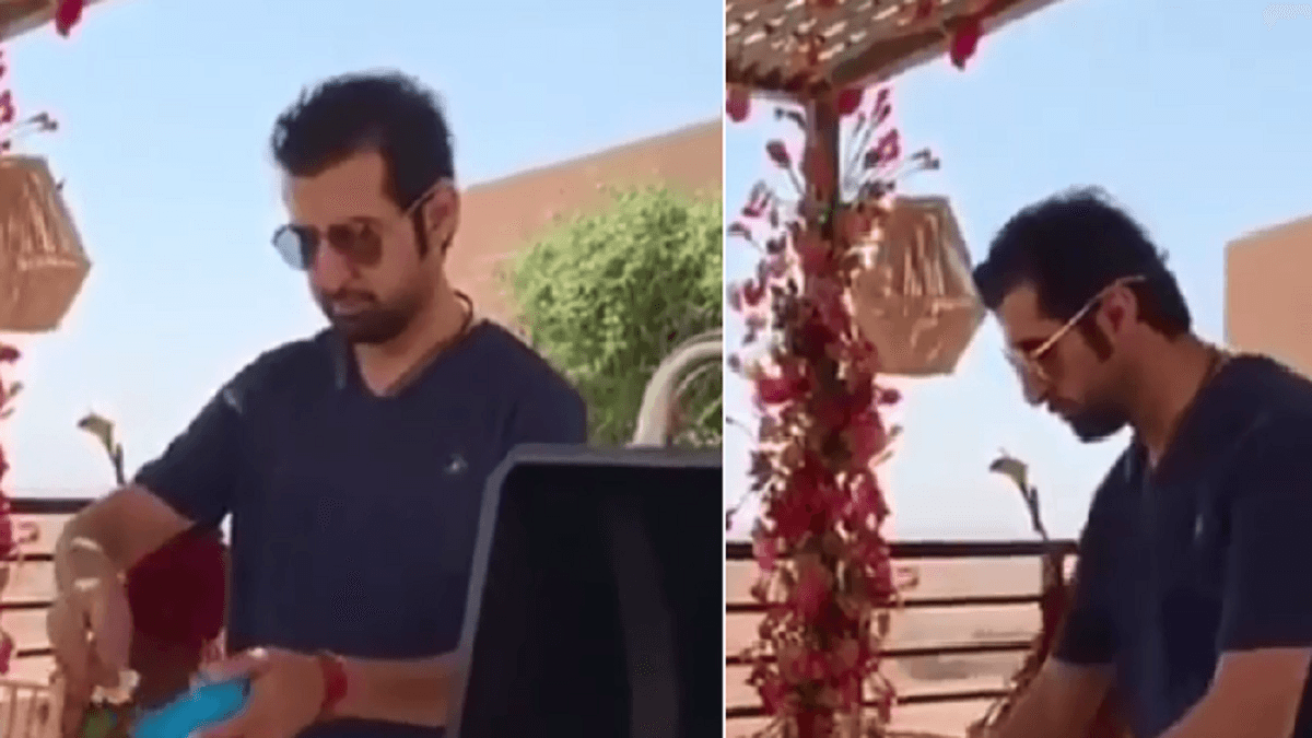 هيون الغماس تنشر فيديو لزوجها وهو يطهو يوم "الصباحية"