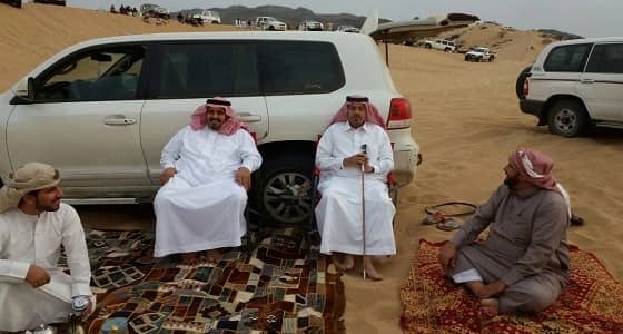 بالصور..محافظ رابغ ورئيس مركز مستورة يزوران « الجابية »