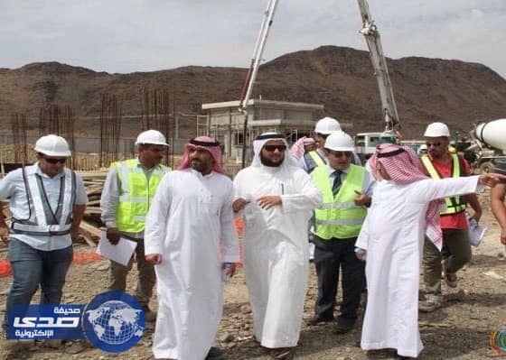 مدير الادارة العامة لخدمات المياه  يقوم بجولة تفقدية لمحافظة قلوة بالباحة