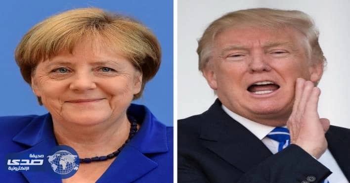المستشارة الالمانية لترامب : المانيا والاتحاد الاوروبي وجهان لعملة واحدة