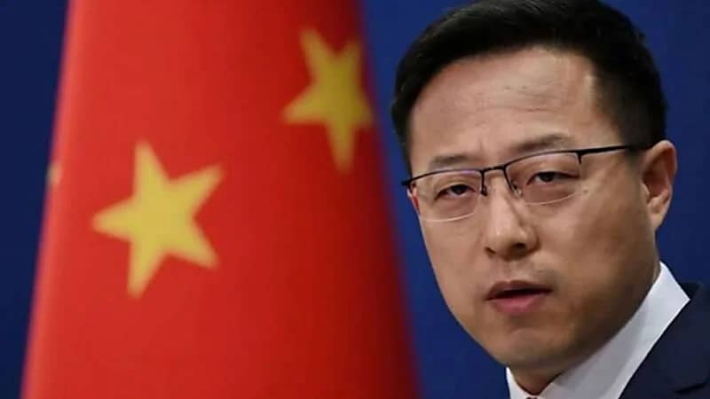 الصين تسخر من نفاق الولايات المتحدة بصورة