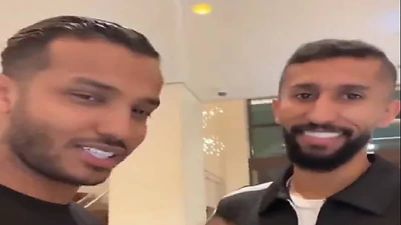 شاهد .. نايف هزازي لـ سلمان الفرج : مبروك ميسي