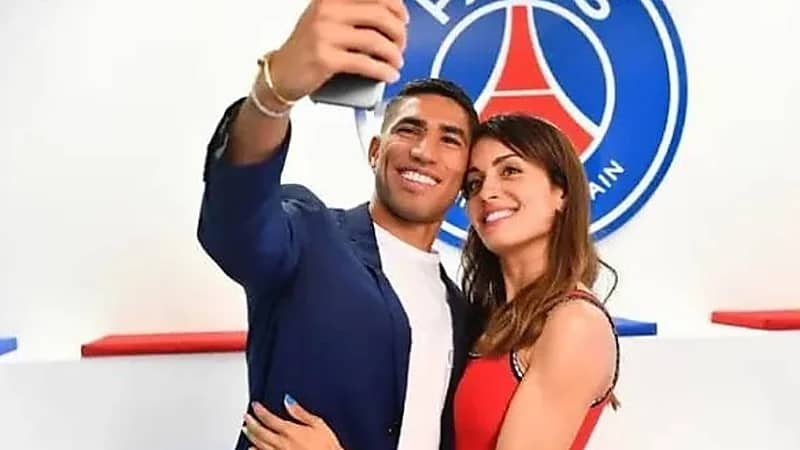 زوجة أشرف حكيمي: شهرتي تتجاوزه