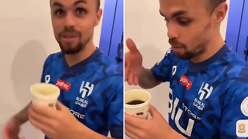 شاهد .. ديلغادو يشكر المعيوف على القهوة باللغة العربية