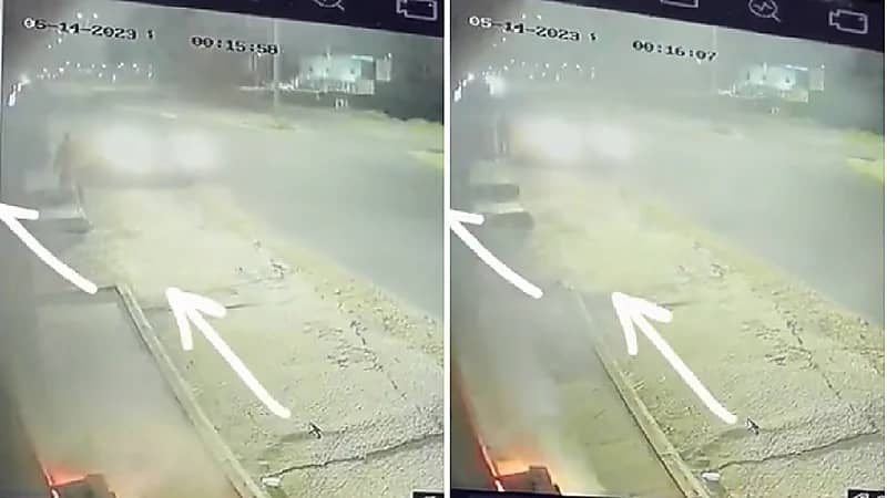 رجل شهم ينقذ 10 عائلات من حريق محقق (فيديو)