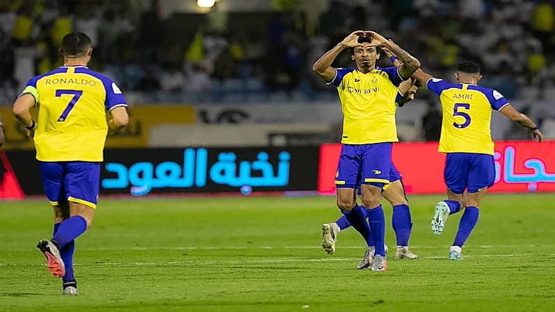 التعادل يحسم مباراة النصر والاتفاق (فيديو)