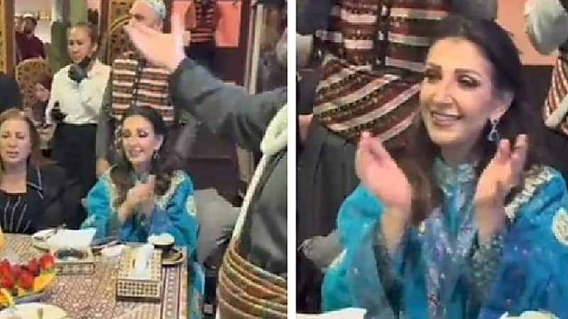 أحدث ظهور للفنانة السورية وفاء موصلي في الرياض .. فيديو