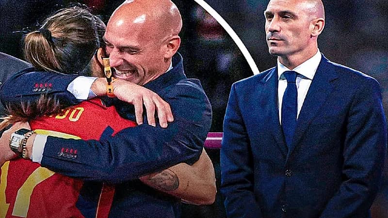 والدة روبياليس تضرب عن الطعام دفاعا عن قبلة ابنها!