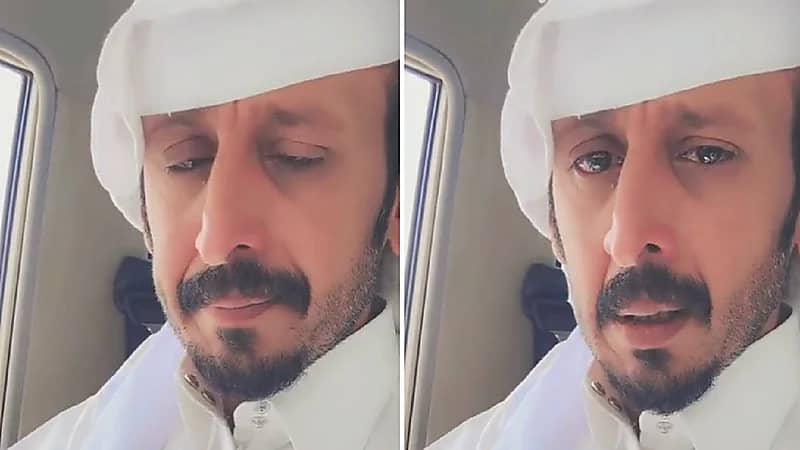 بكاء برقان الغامدي على وفاة ابنه الكبير .. فيديو