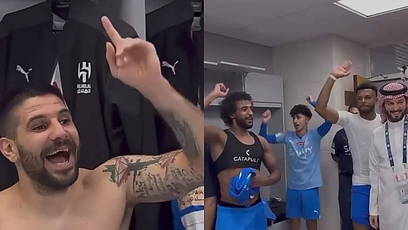 ميتروفيتش يحتفل على طريقة أهزوجة جمهور السنغال لـ كوليبالي  ..  فيديو