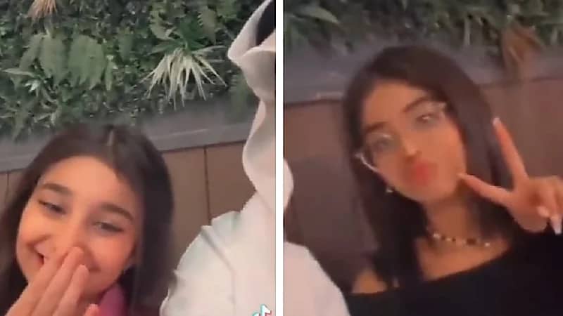 عبدالله السدحان يشارك ابنتيه في تناول العشاء وجمالهما يخطف الأنظار.. فيديو