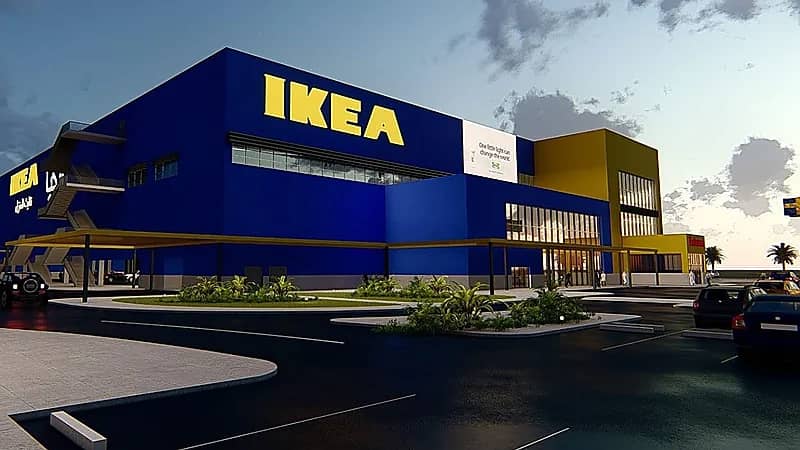 لقطات من التقدم الملحوظ في أعمال أول فروع ‎ايكيا في المدينة المنورة.. صور