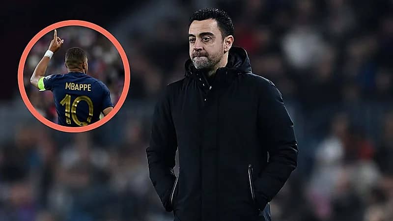 مدرب برشلونة يثير الجدل بعد اقتراب مبابي للانتقال إلى ريال مدريد