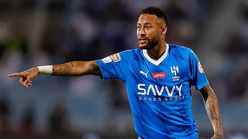 فرحة عارمة من نيمار عقب تأهل الهلال إلى النهائي .. فيديو