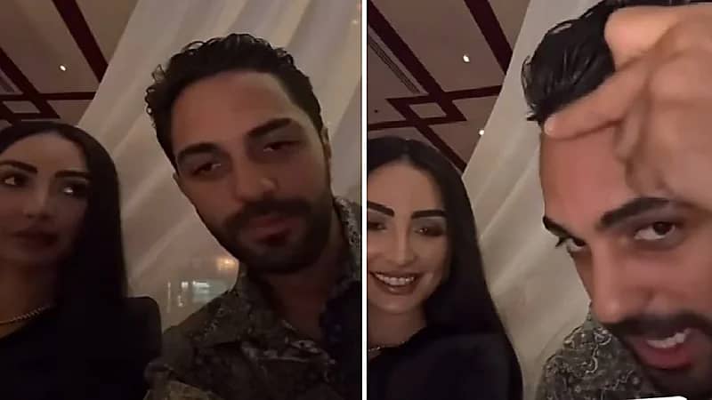 نور الغندور في مقطع عفوي مع أخيها عمر.. فيديو