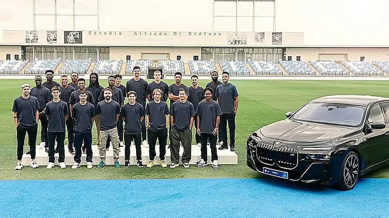 سيارة جديدة لكل لاعب في ريال مدريد من "بي أم دبليو"