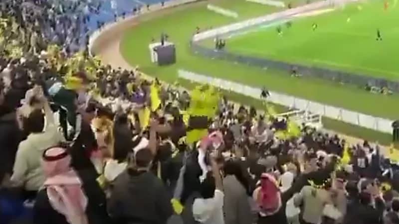 احتفالات اتحادية كبيرة بهدف بنزيما الحاسم .. فيديو