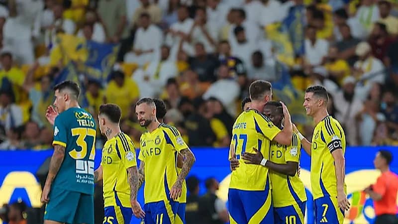 غياب ثلاثي النصر أمام الهلال