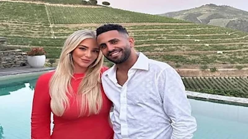 زوجة رياض محرز: العيش في المملكة منحنا شعورًا بالطمأنينة