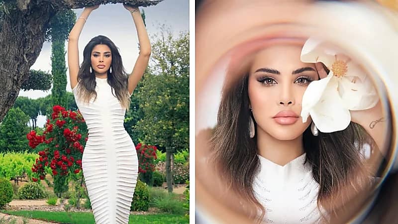 أميمة طالب تثير الجدل في أحدث ظهور بسبب تقارب ملامحها مع أحلام .. صور