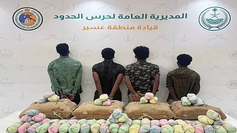 القبض على 12 مخالفًا وإحباط محاولتي تهريب مواد مخدرة