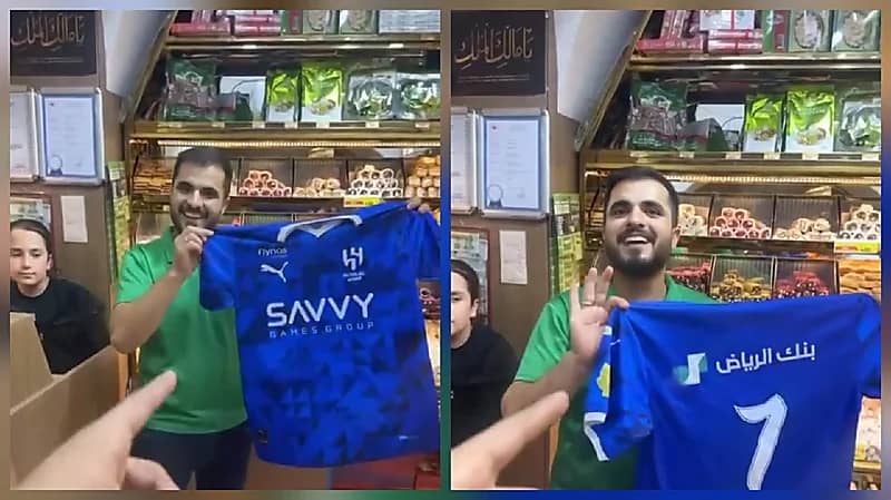 مشجع أهلاوي يلتقي تركيًا يعشق الهلال.. فيديو