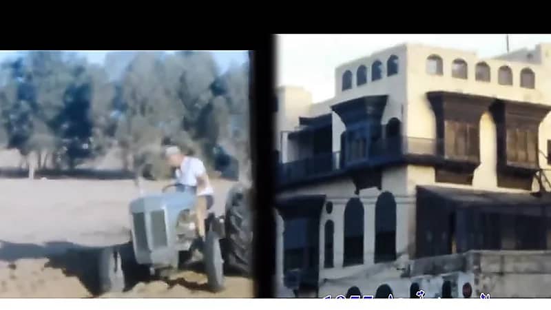 مقطع يُظهر مشاهد نادرة لملامح الحياة في المملكة قبل 70 سنة