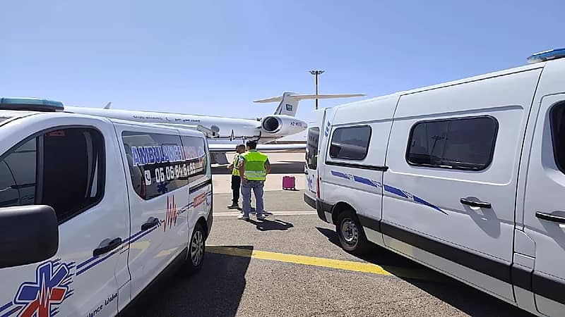 إخلاء طبي عاجل لمواطنين من المغرب إلى المملكة