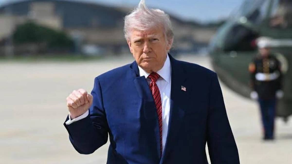 ترامب: العقوبات أنهكت إيران وستنضم إلى مسار السلام في النهاية .. فيديو