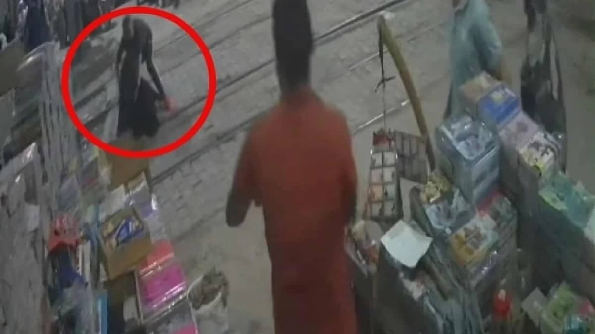 تصرف بطولي ينقذ سيدة من تحت عجلات القطار بمصر.. فيديو