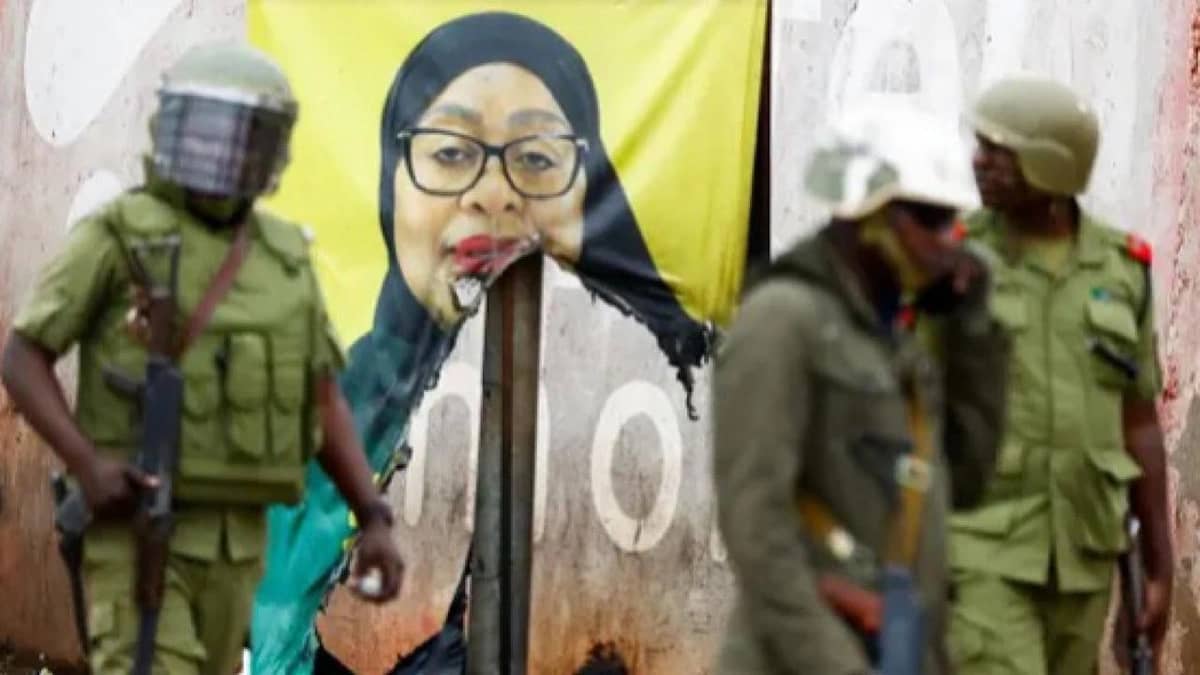 رئيسة تنزانيا تفوز بانتخابات الرئاسة بـ97.6% من الأصوات