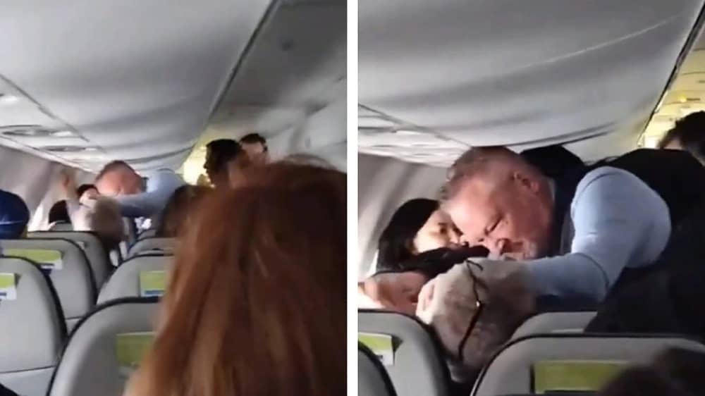 مضيف يلكم راكباً لإنقاذ امرأة من اعتداء داخل الطائرة.. فيديو