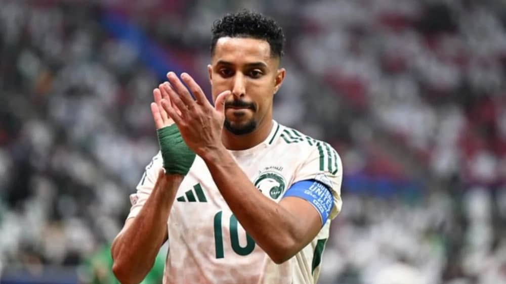 سالم الدوسري نجم مباراة الأخضر وجزر القمر