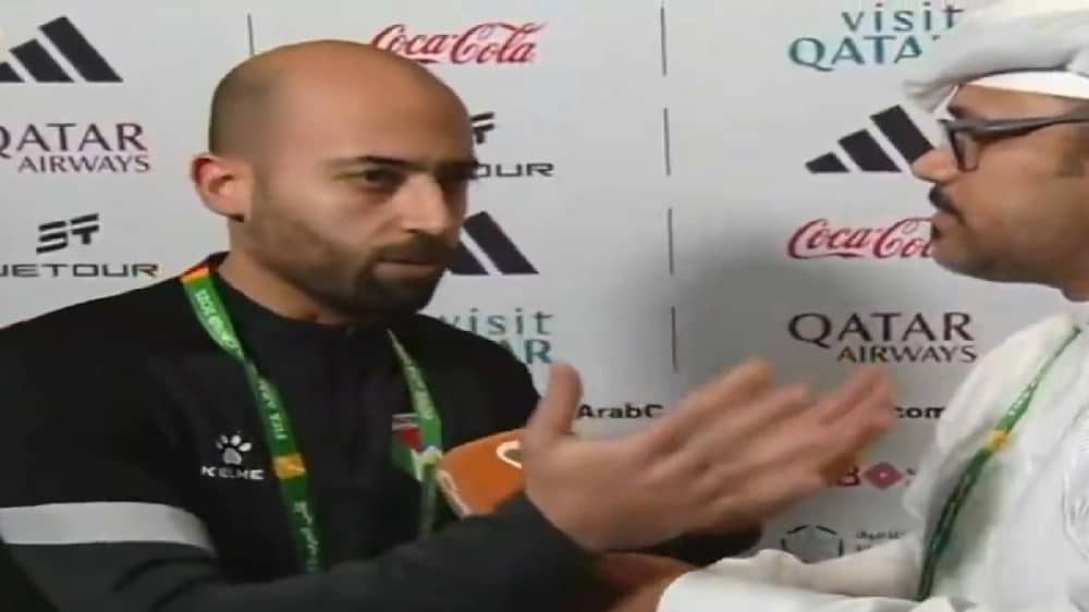 عضو منتخب فلسطين: الحكم اليوم هو نجم اللقاء.. فيديو