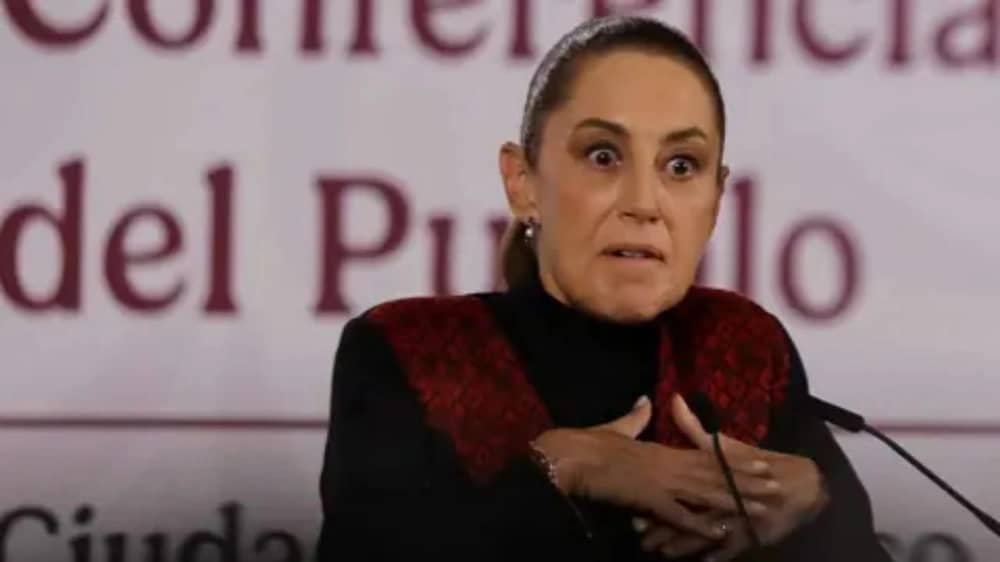 زلزال قوي يفاجئ رئيسة المكسيك خلال مؤتمر صحفي ويثير حالة من الذعر .. فيديو