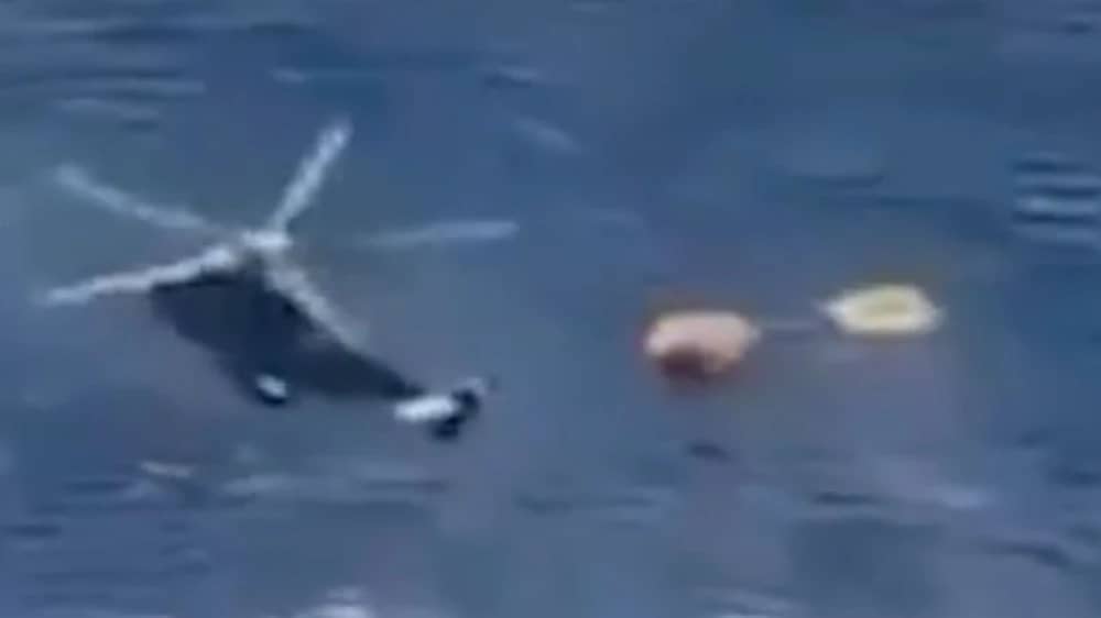 لحظة  إنقاذ 8 أشخاص بعد هبوط اضطراري لمروحية بالبرازيل .. فيديو